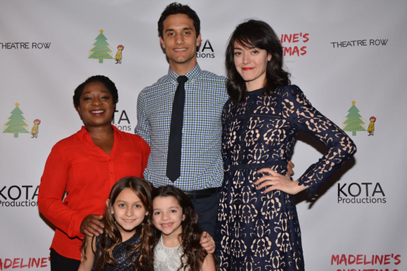 Photo Coverage: The Cast of MADELINE'S CHRISTMAS Celebrates Opening Night at the Lion Theatre  Image
