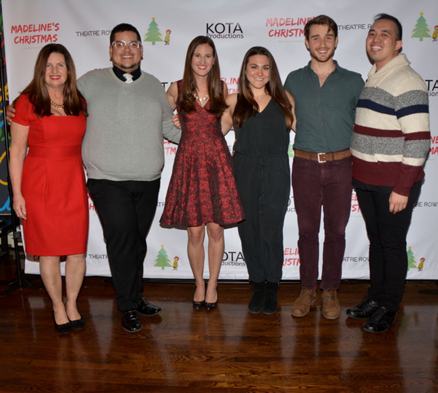Photo Coverage: The Cast of MADELINE'S CHRISTMAS Celebrates Opening Night at the Lion Theatre  Image