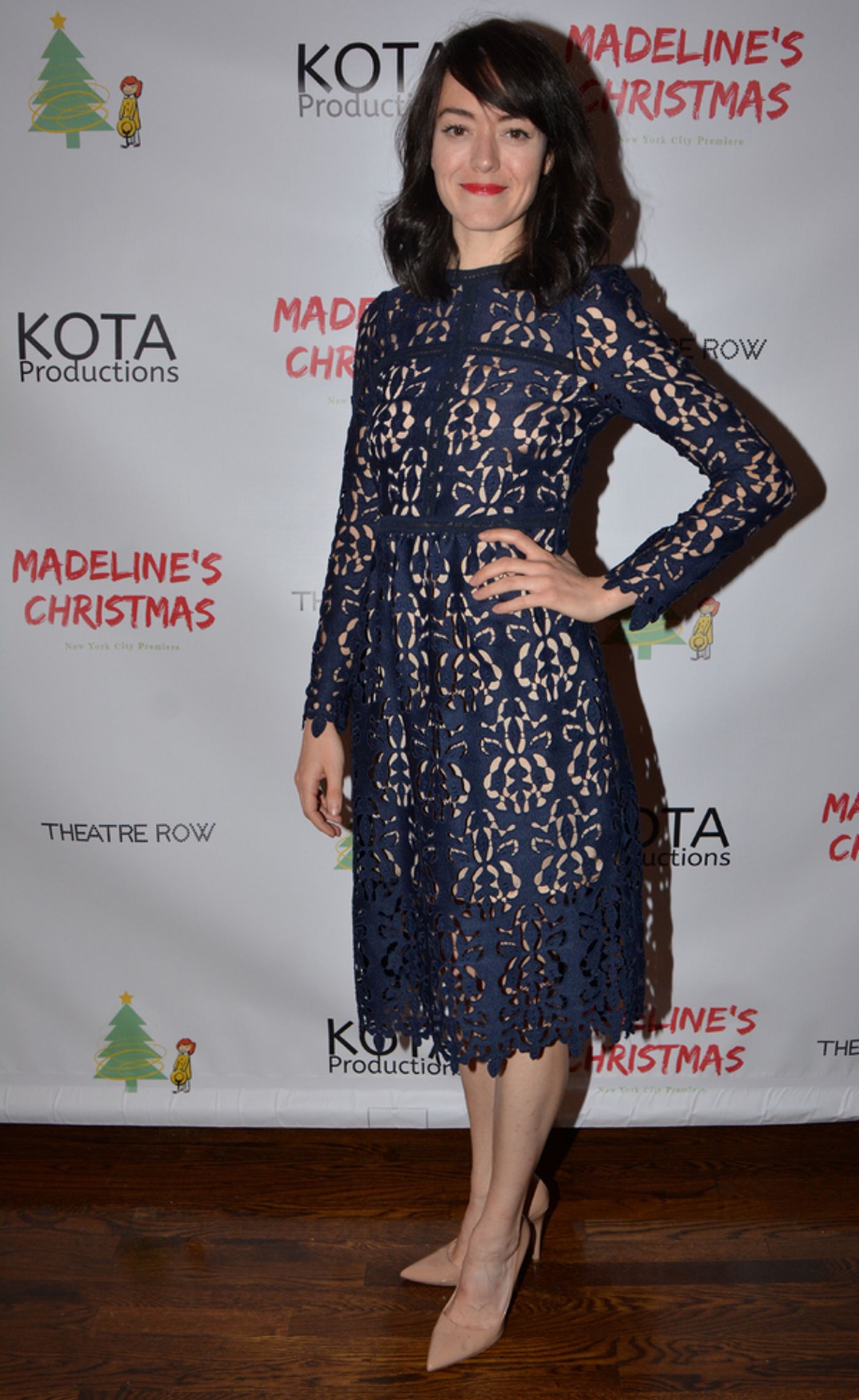 Photo Coverage: The Cast of MADELINE'S CHRISTMAS Celebrates Opening Night at the Lion Theatre  Image