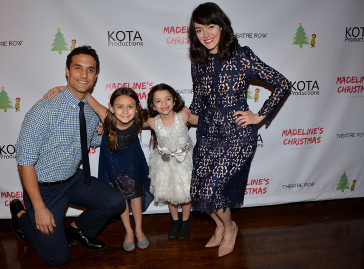Photo Coverage: The Cast of MADELINE'S CHRISTMAS Celebrates Opening Night at the Lion Theatre  Image