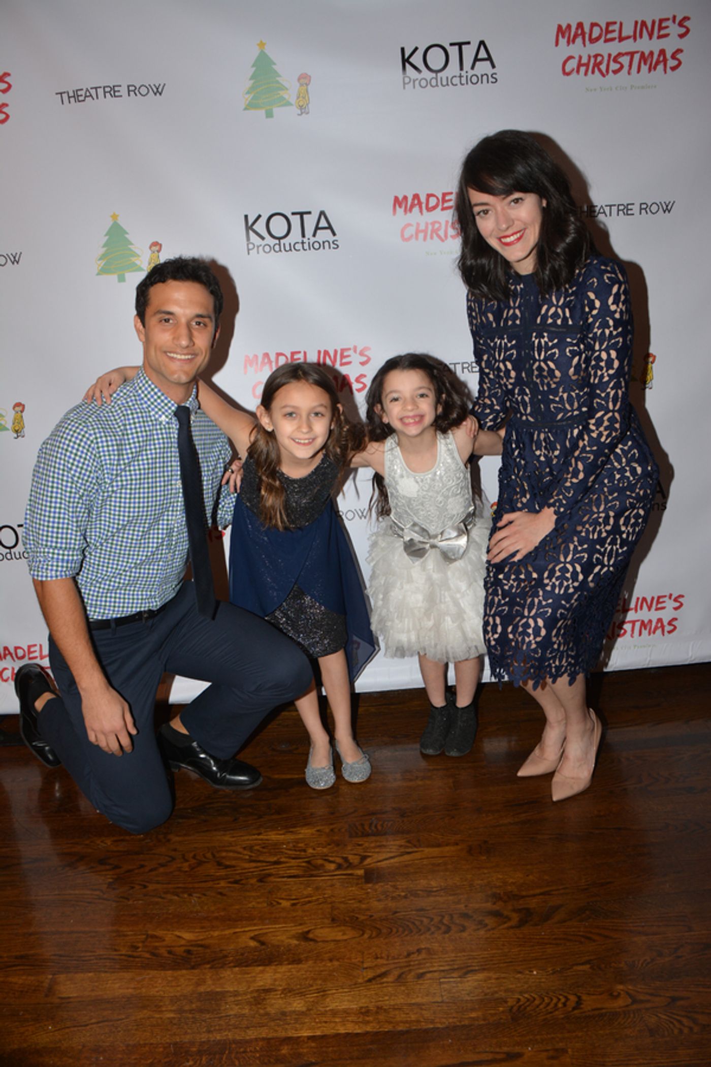 Photo Coverage: The Cast of MADELINE'S CHRISTMAS Celebrates Opening Night at the Lion Theatre  Image