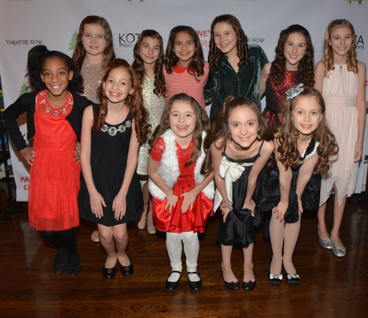 Brianna Haffenden, Jayden Declet, Simone Vysnovsky, Toleeya Napolitano, Charlotte Post-Lipnick, Alyssa Marin, Hannah Moore, Ally Veloudis, Samantha Rascio, Madeleine Pace and Claire Kuntze at 