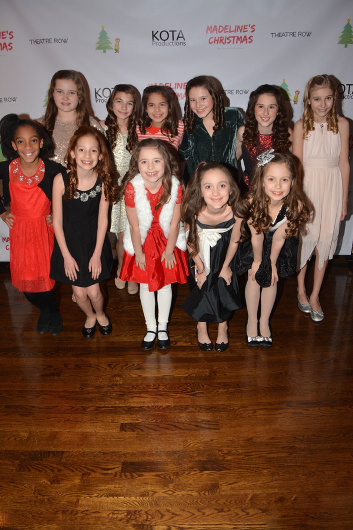 Brianna Haffenden, Jayden Declet, Simone Vysnovsky, Toleeya Napolitano, Charlotte Post-Lipnick, Alyssa Marin, Hannah Moore, Ally Veloudis, Samantha Rascio, Madeleine Pace and Claire Kuntze at 