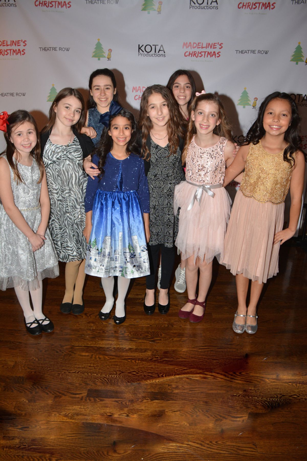 Elizabeth Bigham, Giada Blume. Maya Levitt, Madison Legares, Milena Manocchia, Jamie Neiberg, Ayla Schwartz and Ana-Sofia Rodriguez at 