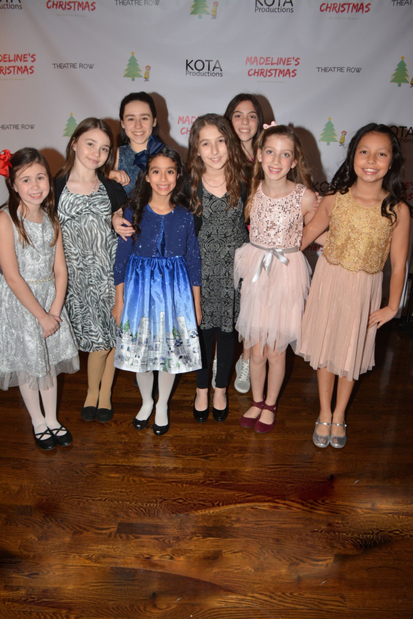 Photo Coverage: The Cast of MADELINE'S CHRISTMAS Celebrates Opening Night at the Lion Theatre  Image