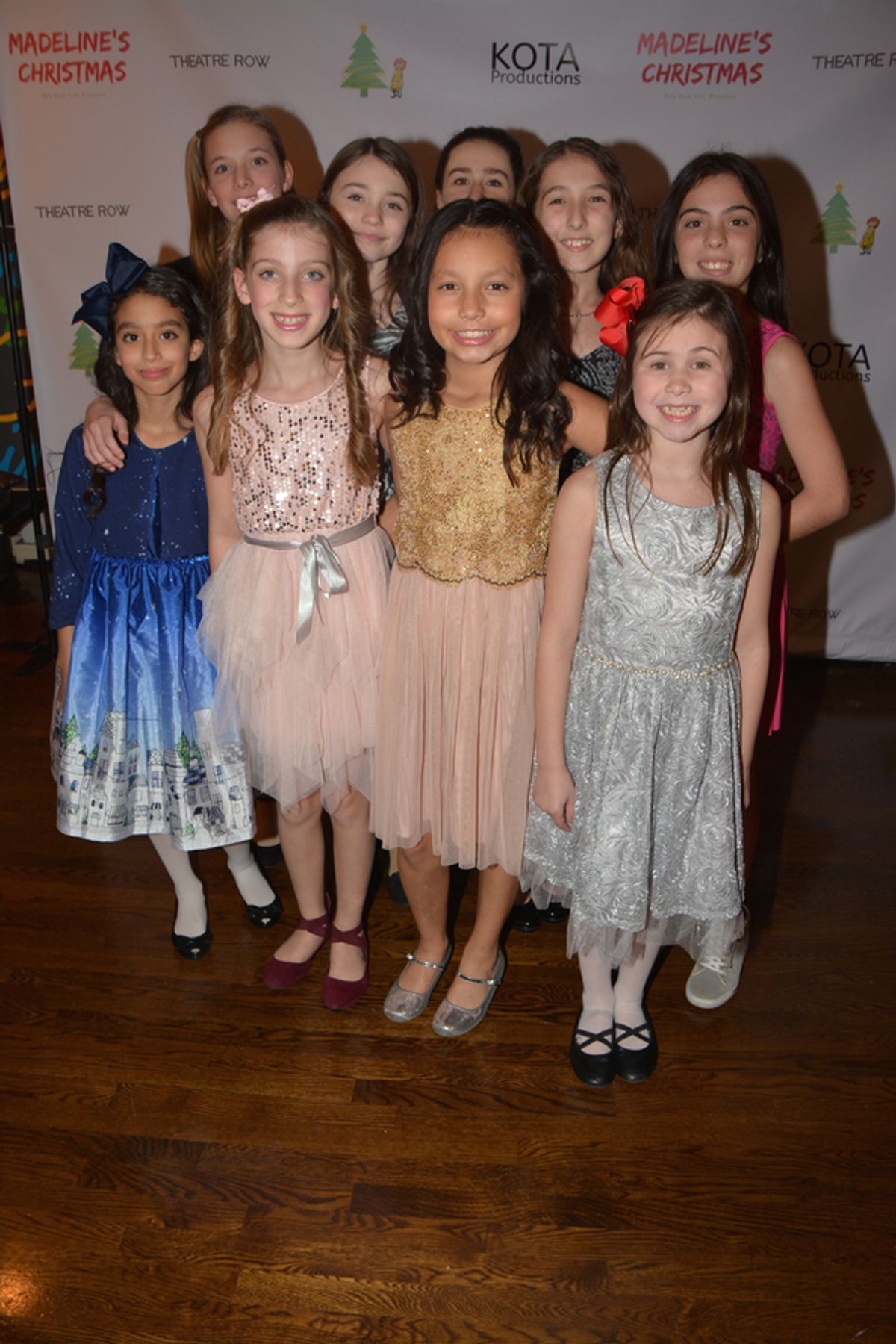 Elizabeth Bigham, Giada Blume. Maya Levitt, Madison Legares, Milena Manocchia, Jamie Neiberg, Ayla Schwartz and Ana-Sofia Rodriguez at 