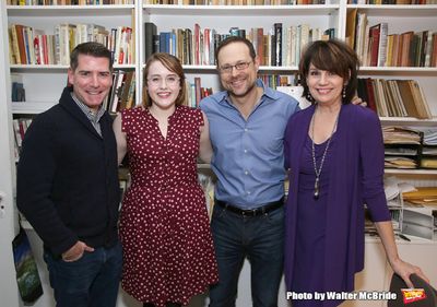 Chad Beguelin, Caitlin Kinnunen, Matthew Sklar and Beth Leavel  Photo