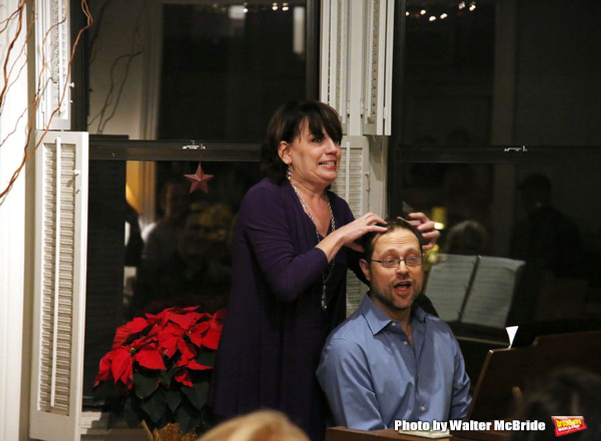 Beth Leavel and Matthew Sklar  at 