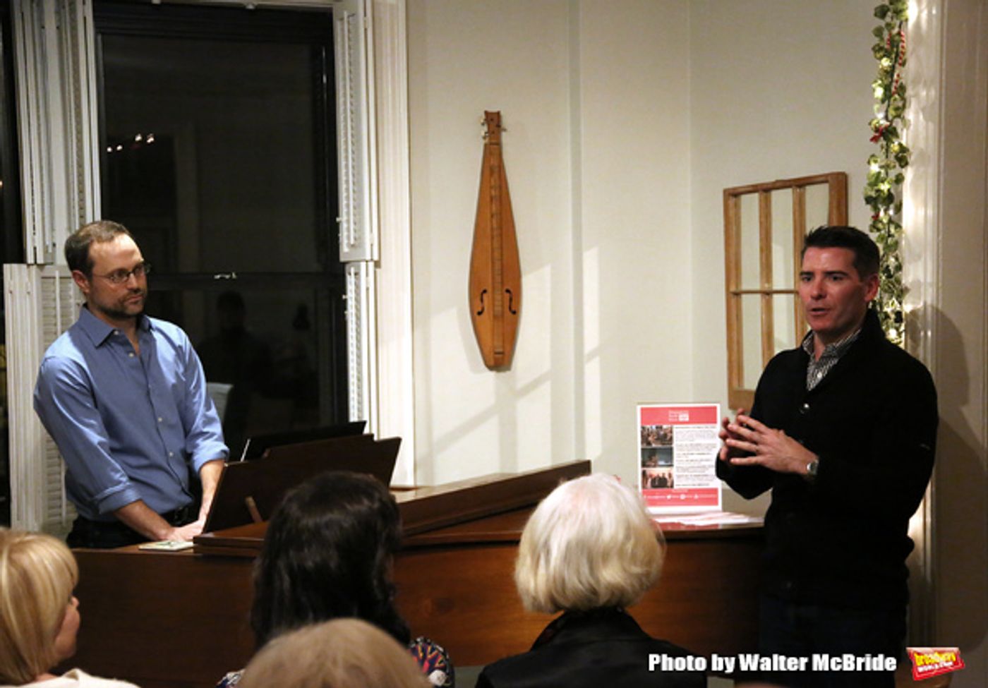 Photo Coverage: Dramatists Guild Fund Salon with Matthew Sklar and Chad Beguelin Photo Coverage: Dramatists Guild Fund Salon with Matthew Sklar and Chad Beguelin Image