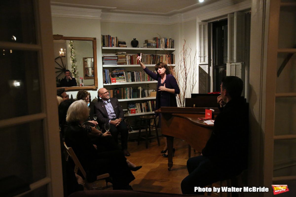 Beth Leavel and Chad Beguelin  at 