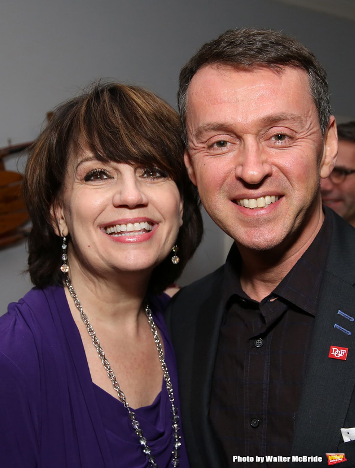 Beth Leavel and Andrew Lippa at 