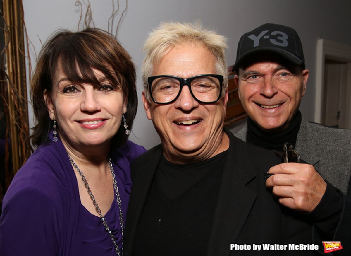 Beth Leavel, Ken Fallin and Stanley Steinberg  at 