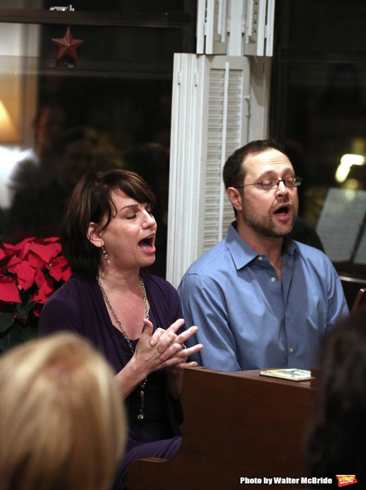 Beth Leavel and Matthew Sklar  at 