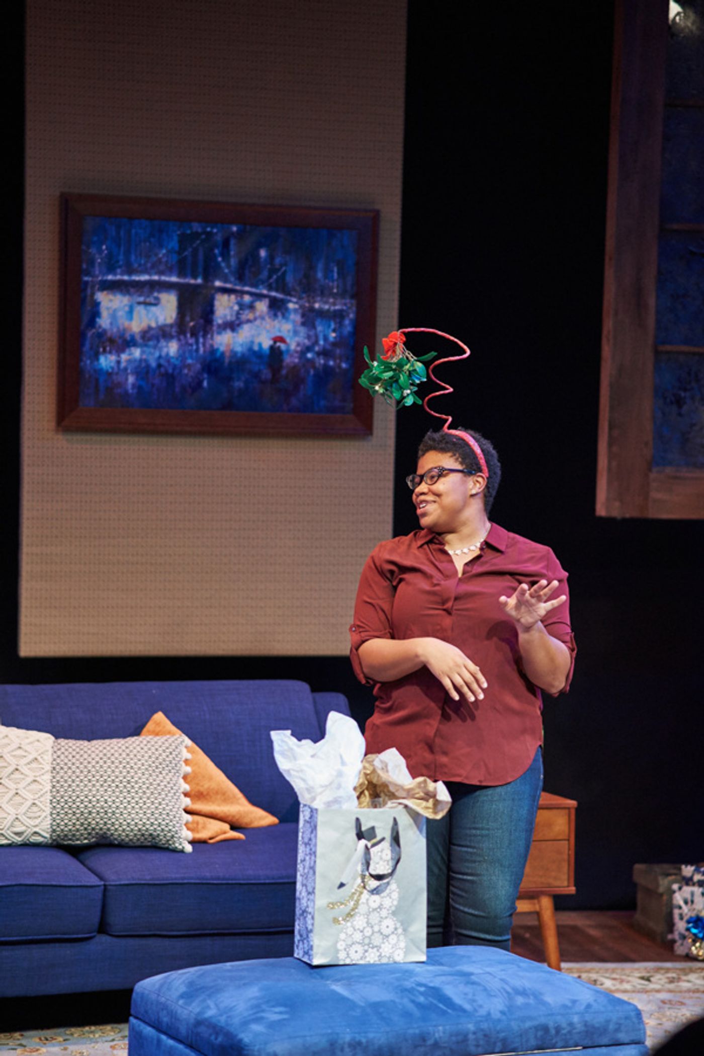 Photo Flash: Aurora Theatre's Renita James Stars in One-Woman Show 12 DATES OF CHRISTMAS  Image