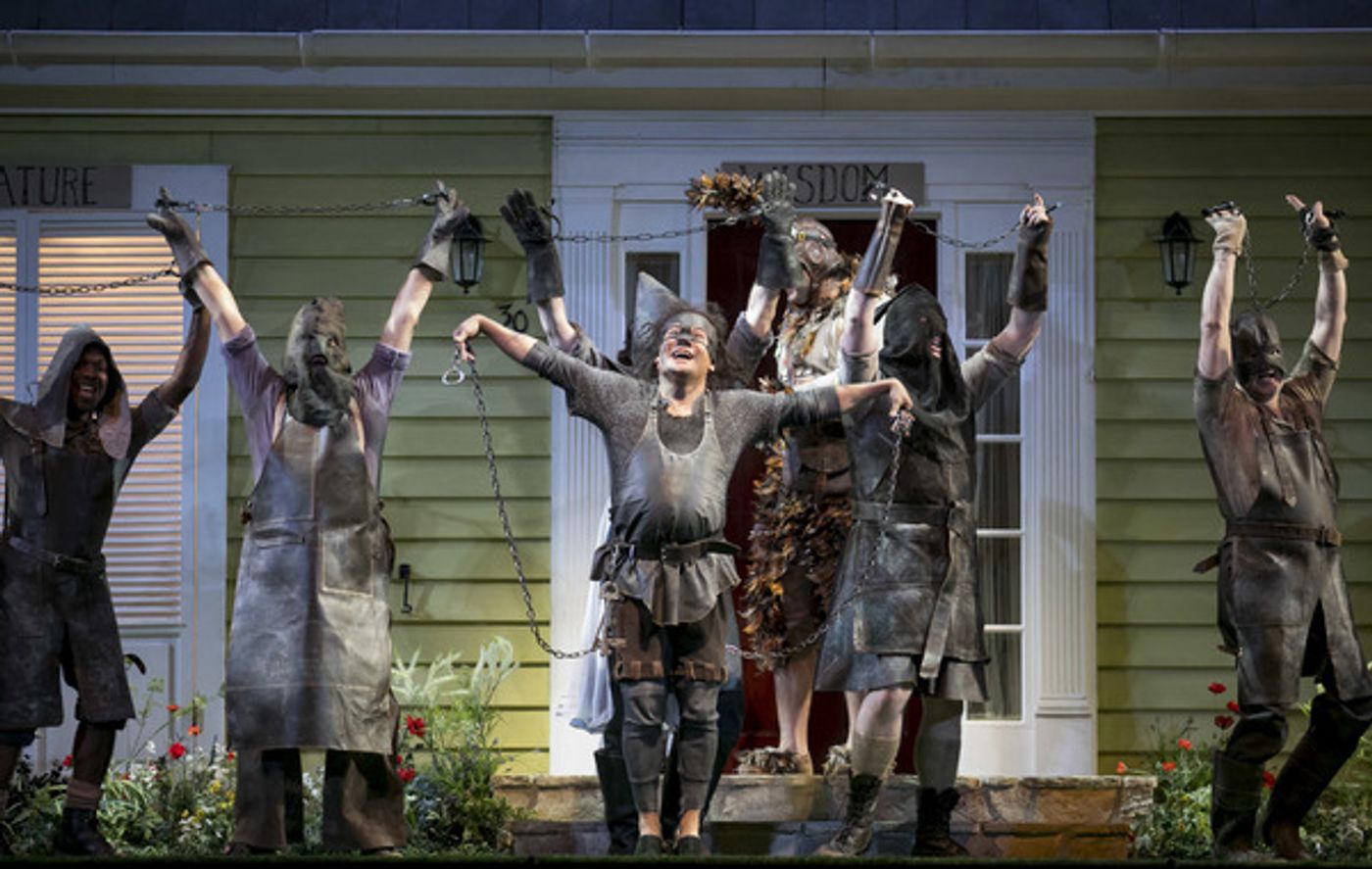 Photo Flash: First Look at THE MAGIC FLUTE, Opening Tomorrow at the Lyric Opera  Image