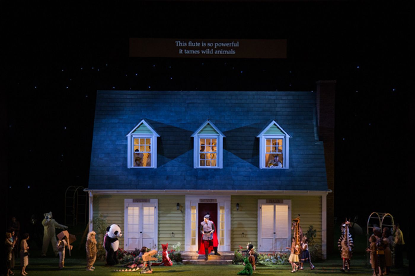 Photo Flash: First Look at THE MAGIC FLUTE, Opening Tomorrow at the Lyric Opera  Image