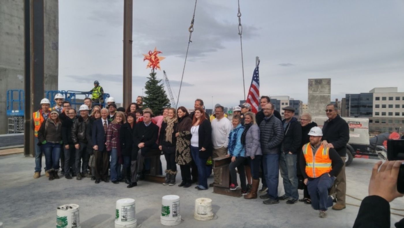 Photo Flash: Hale Centre Theatre Hosts Topping Out, Naming Celebration  Image