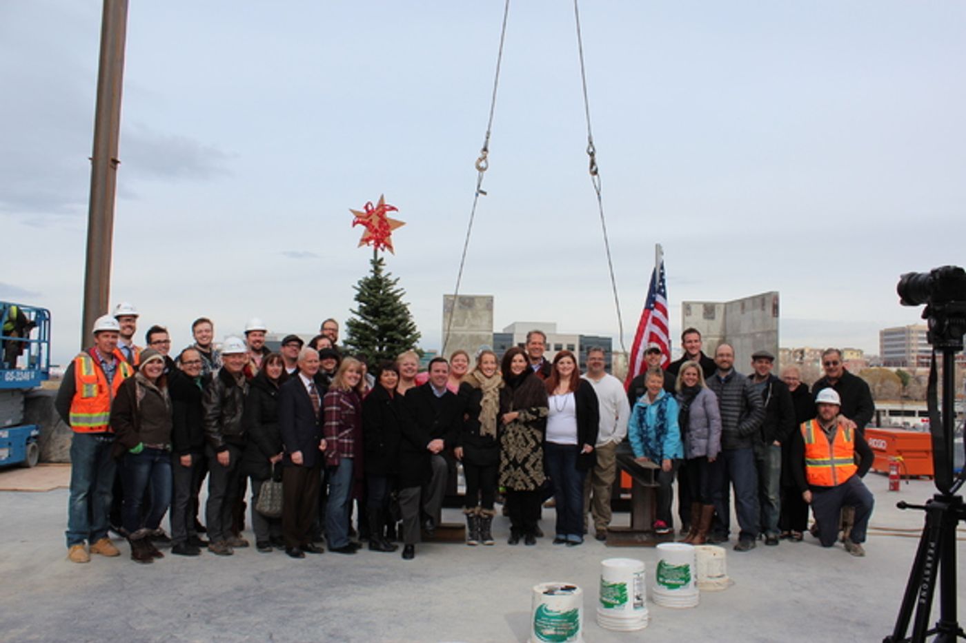 Photo Flash: Hale Centre Theatre Hosts Topping Out, Naming Celebration  Image