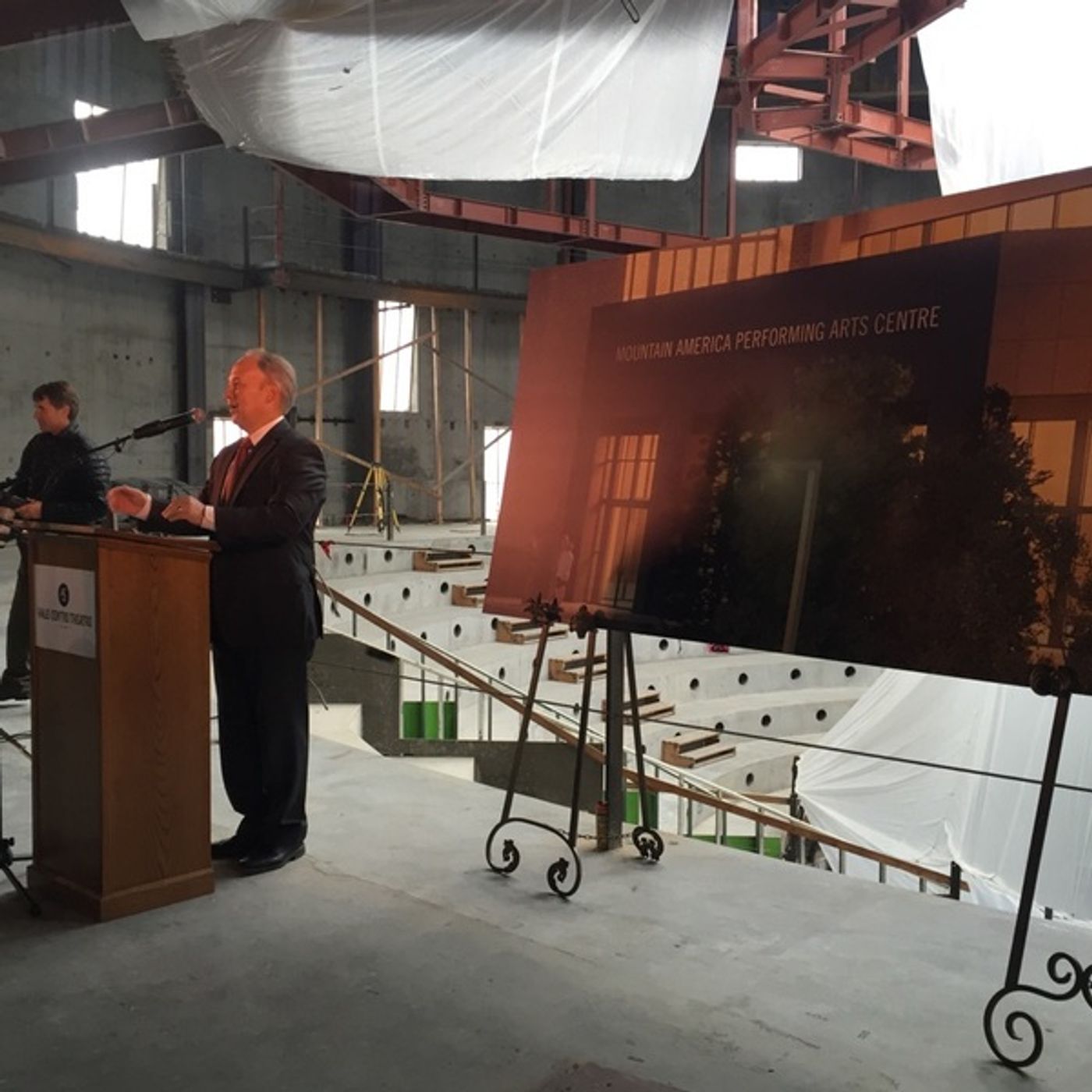 Photo Flash: Hale Centre Theatre Hosts Topping Out, Naming Celebration  Image