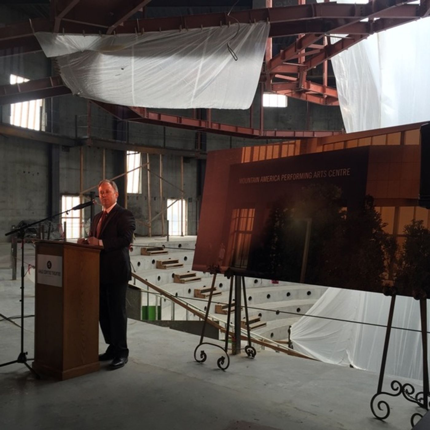 Photo Flash: Hale Centre Theatre Hosts Topping Out, Naming Celebration  Image
