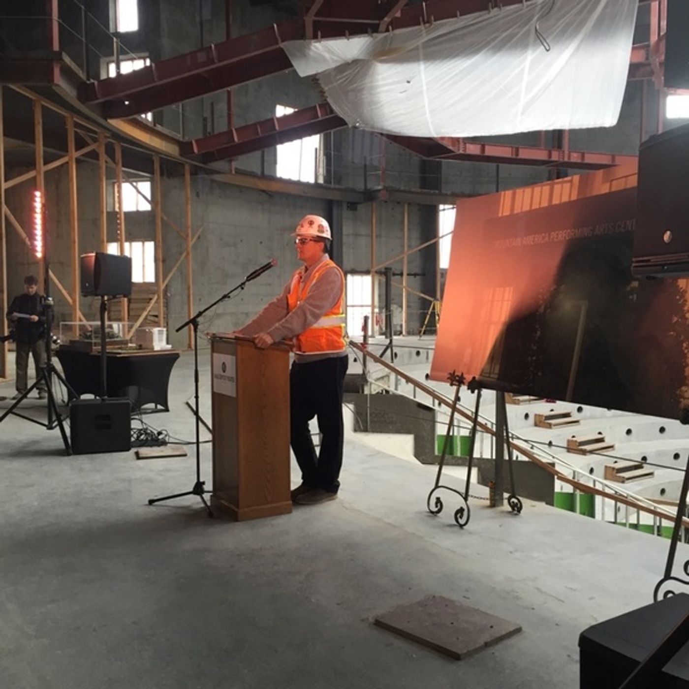 Photo Flash: Hale Centre Theatre Hosts Topping Out, Naming Celebration  Image