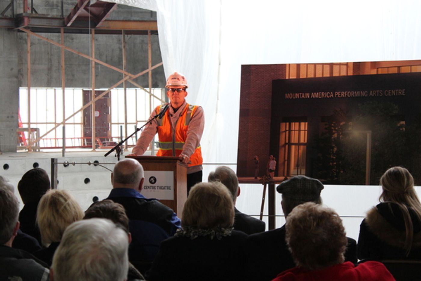 Photo Flash: Hale Centre Theatre Hosts Topping Out, Naming Celebration  Image