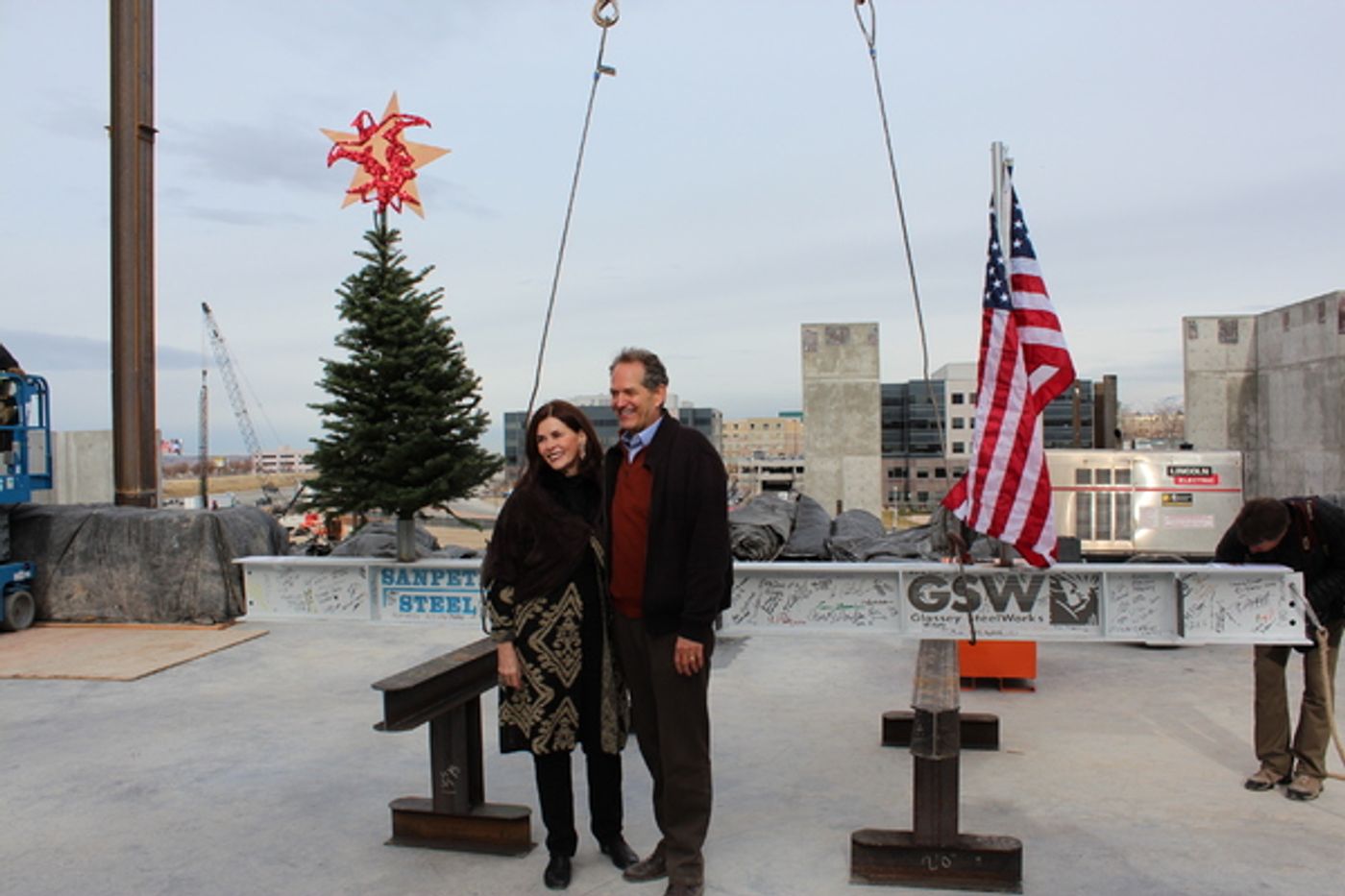 Photo Flash: Hale Centre Theatre Hosts Topping Out, Naming Celebration  Image