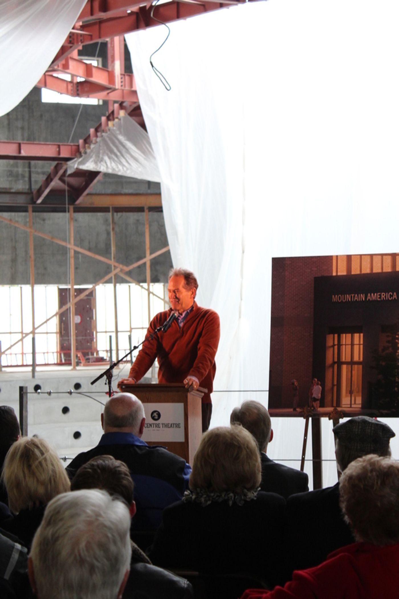 Photo Flash: Hale Centre Theatre Hosts Topping Out, Naming Celebration  Image