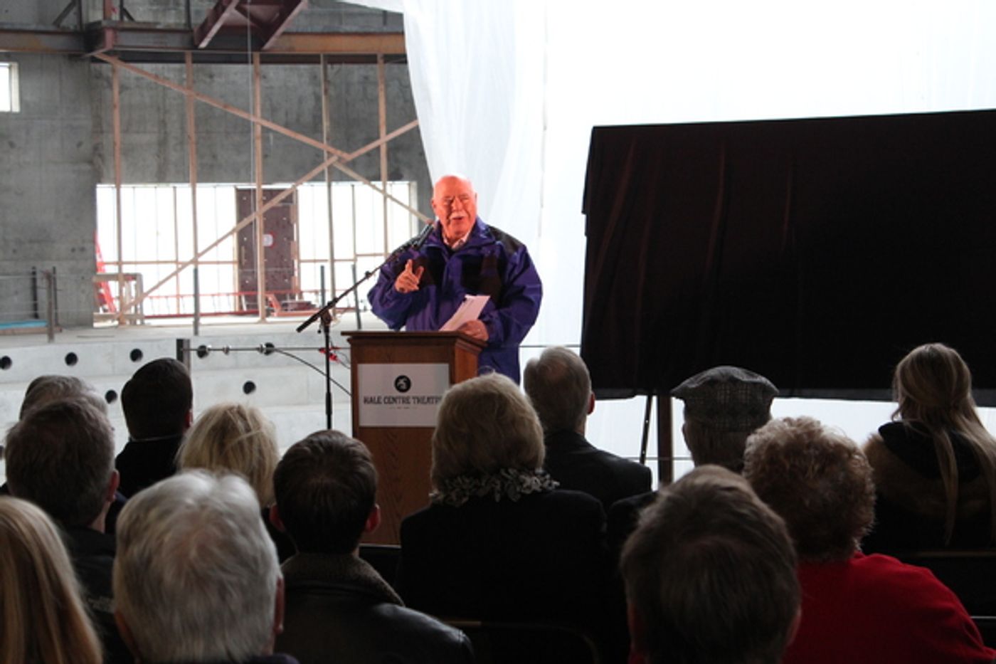 Photo Flash: Hale Centre Theatre Hosts Topping Out, Naming Celebration  Image