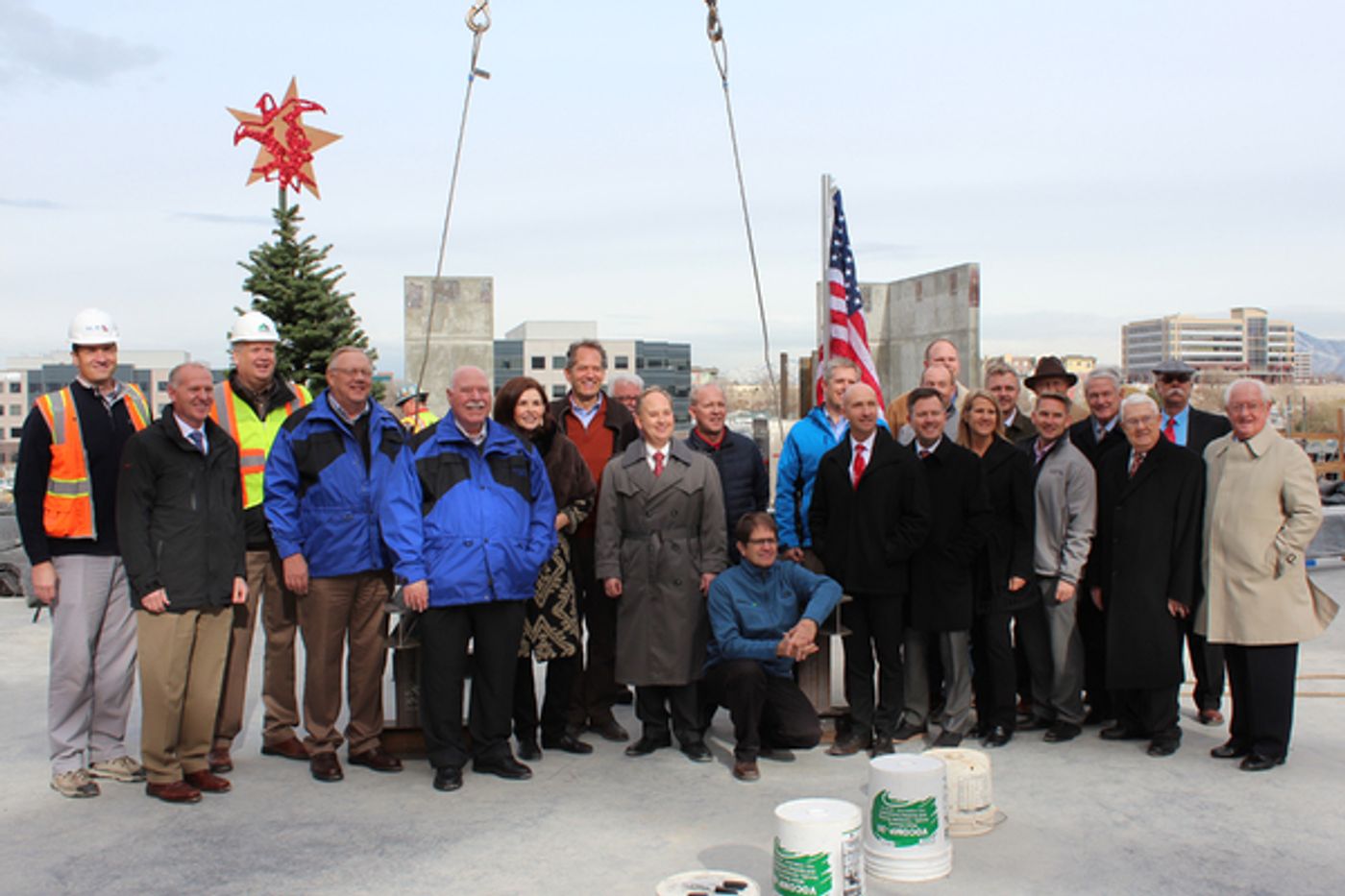 Photo Flash: Hale Centre Theatre Hosts Topping Out, Naming Celebration  Image