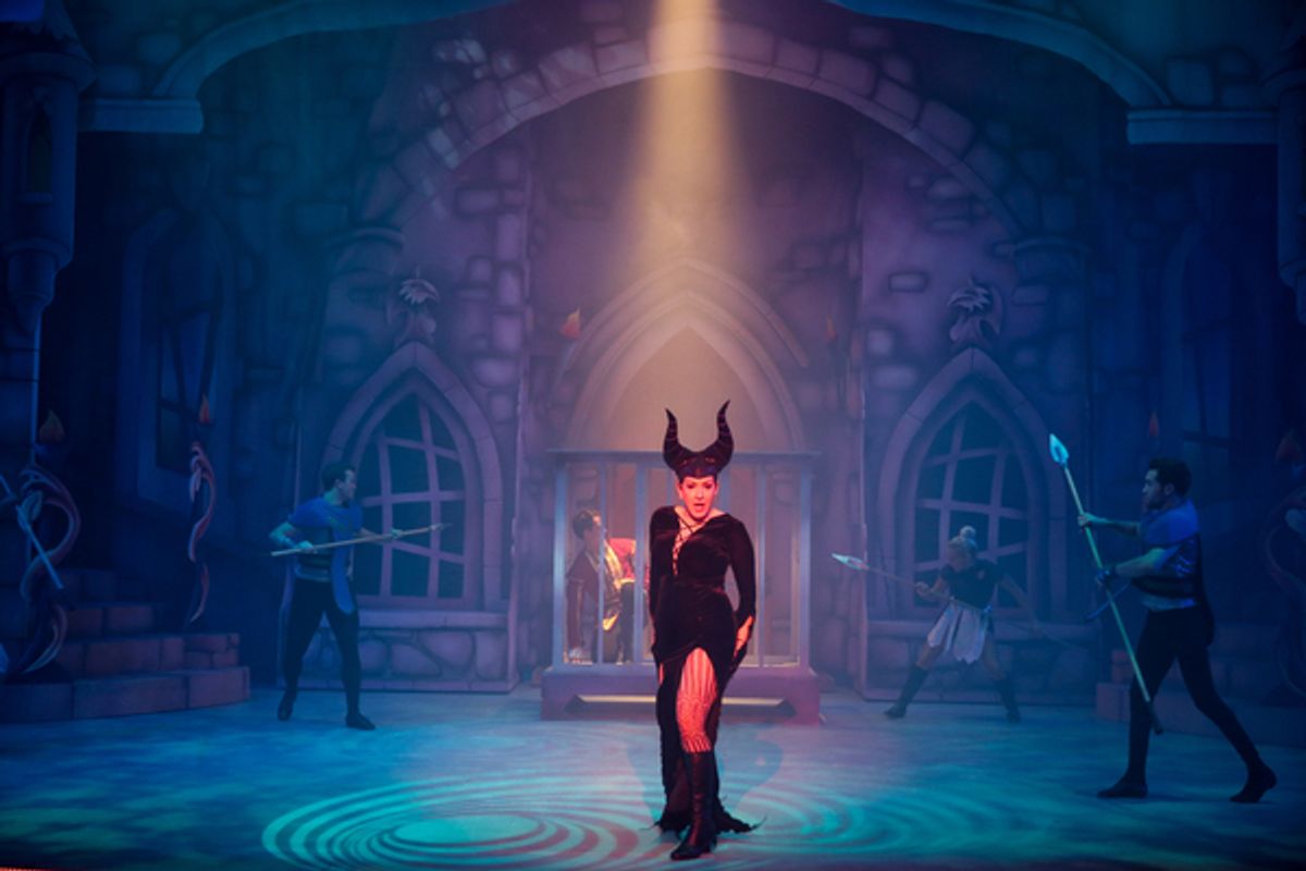 Joely Fisher and Conor Guzman  at 