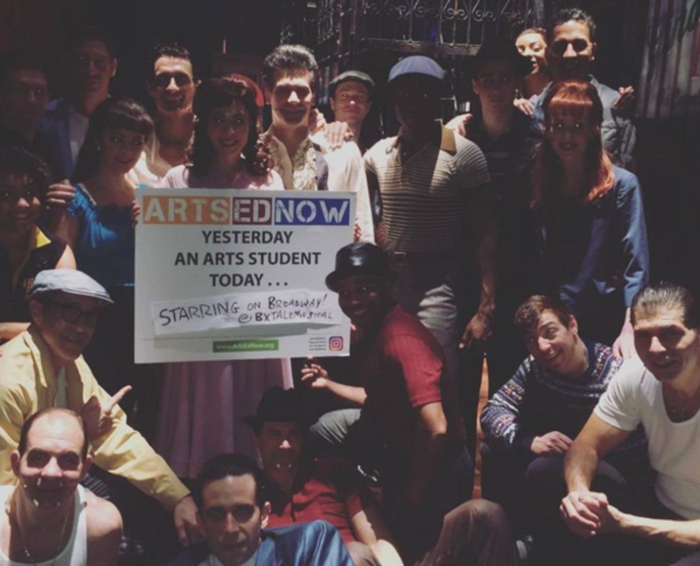 Photo Flash: A BRONX TALE Supports Arts Education, SWEET CHARITY Gets Festive, and More Saturday Intermission Pics! Photo Flash: A BRONX TALE Supports Arts Education, SWEET CHARITY Gets Festive, and More Saturday Intermission Pics! Image