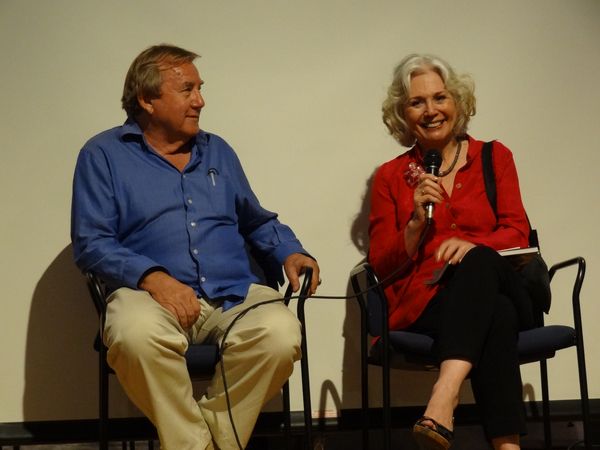 James Hall and Kathryn Leigh Scott Photo