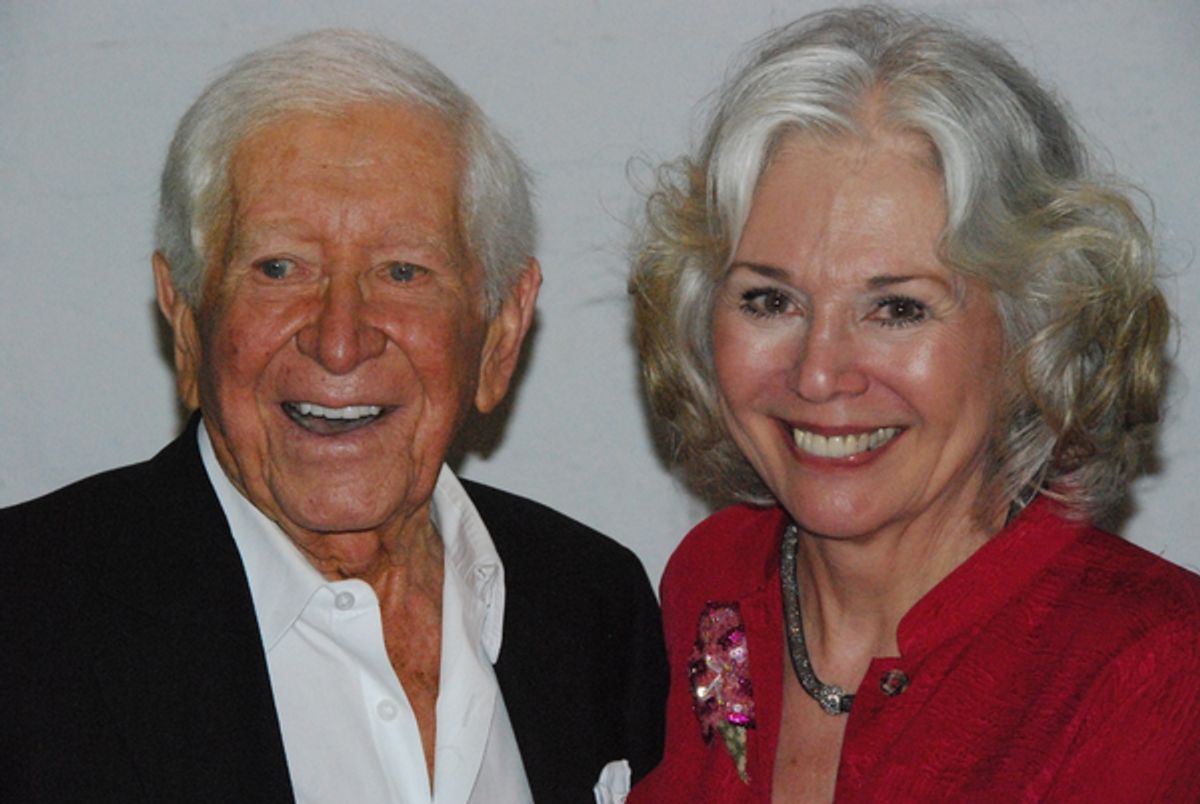 Robert Cobert and Kathryn Leigh Scott at 