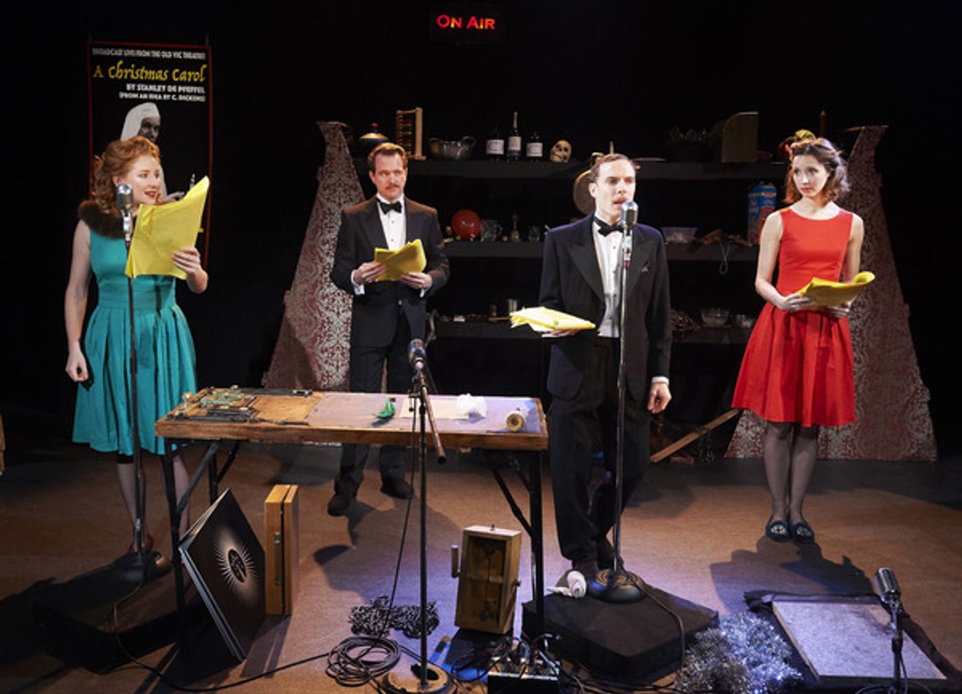 Photo Flash: First Look at Fitzrovia Radio Hour's A CHRISTMAS CAROL  Image