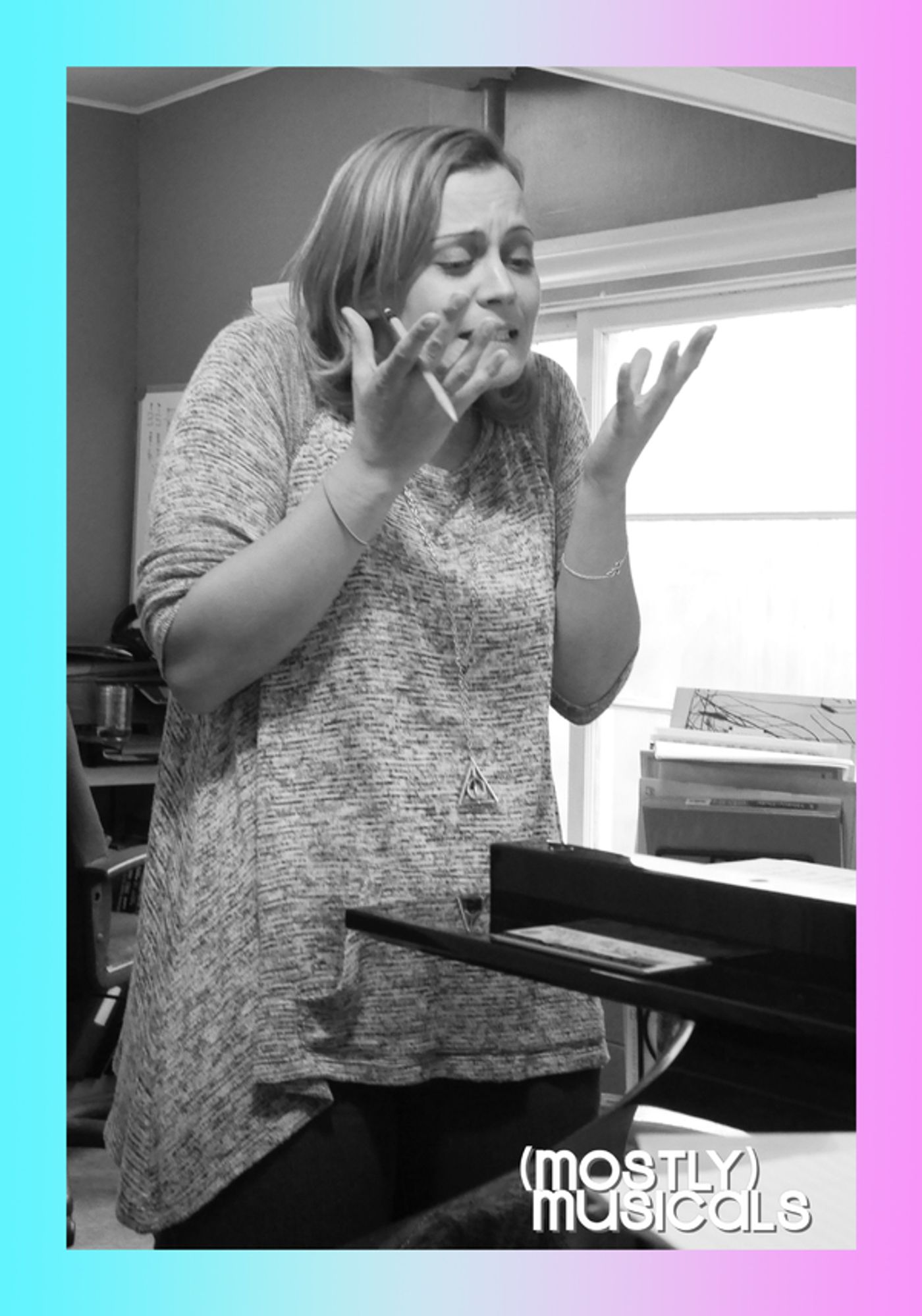 Photo Flash: (mostly)musicals in Rehearsal for Tonight's (mostly) HOLIDAY at Bar Fedora  Image