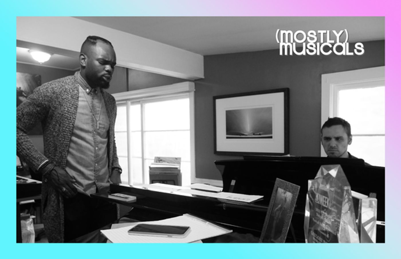 Photo Flash: (mostly)musicals in Rehearsal for Tonight's (mostly) HOLIDAY at Bar Fedora Photo Flash: (mostly)musicals in Rehearsal for Tonight's (mostly) HOLIDAY at Bar Fedora Image