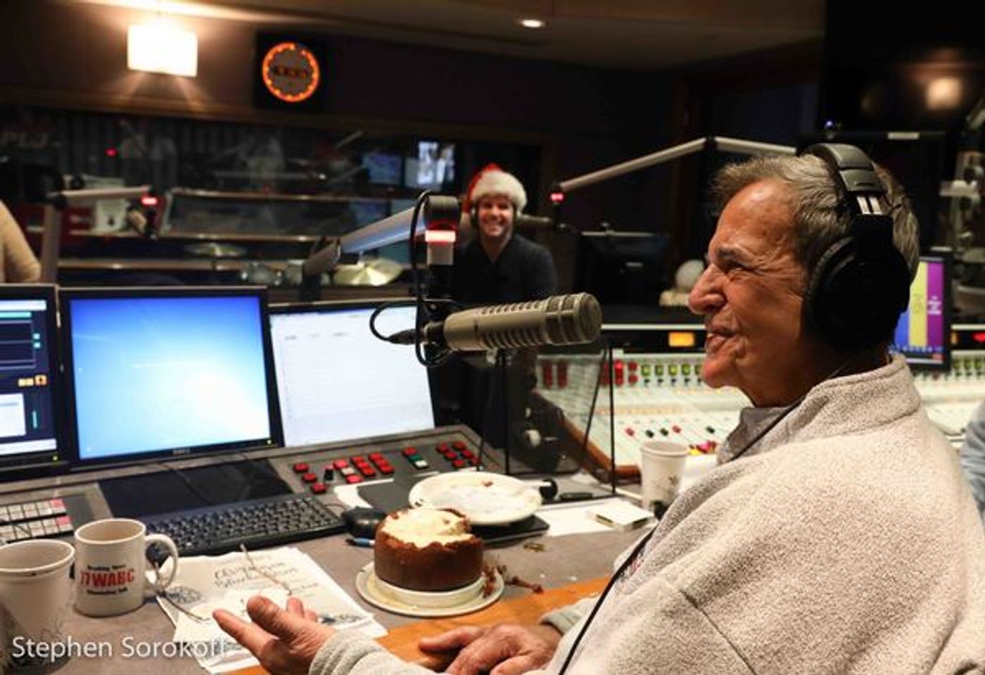 Photo Coverage: Danny Aiello & Julie Budd Visit 'The Late Joey Reynolds Show'  Image