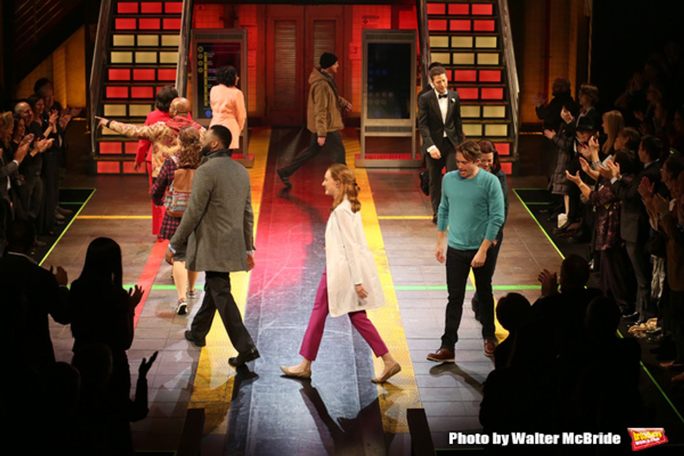 Photo Coverage: IN TRANSIT Company Takes Opening Night Bows!  Image