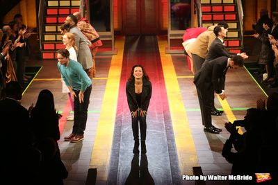 Margot Seibert with cast  Photo