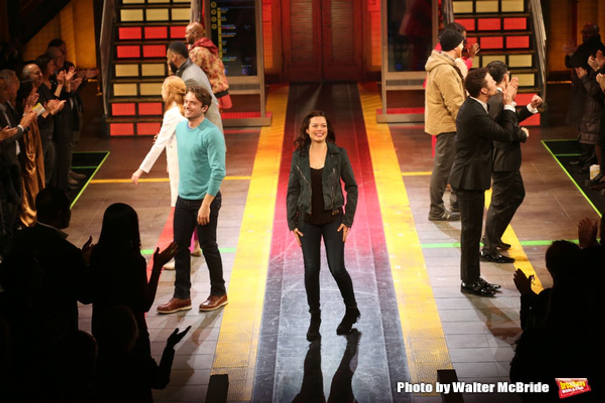 James Snyder and Margot Seibert with cast  at 