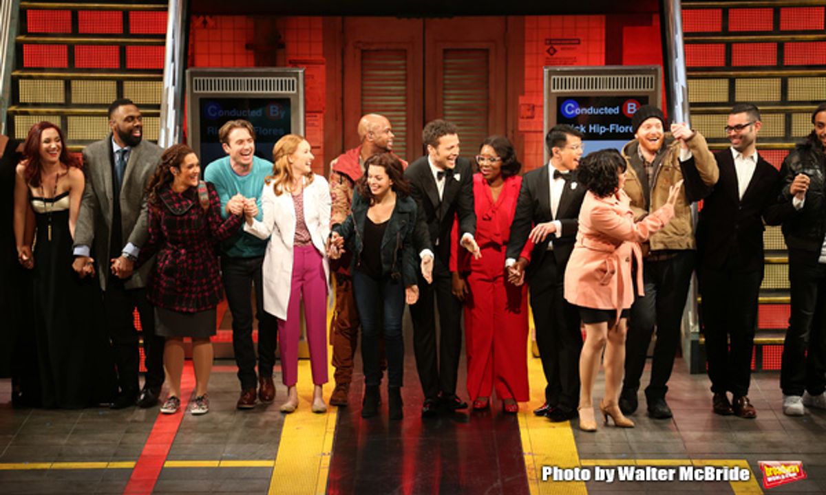 Gerianne Perez, James Snyder, Erin Mackay, Chesney Snow, Margot Seibert, Justin Guarini, Moya Angela, Telly Leung, Mariand Torres, David Abeles at 