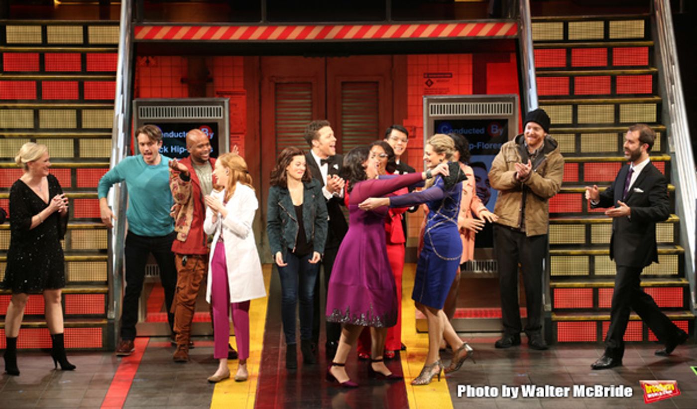 Photo Coverage: IN TRANSIT Company Takes Opening Night Bows!  Image