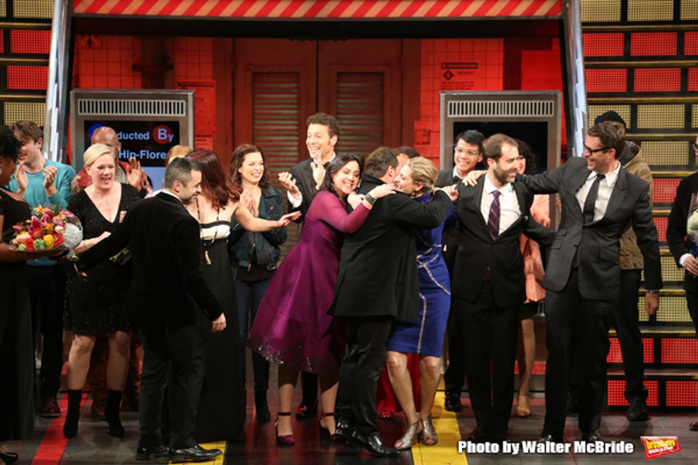 Photo Coverage: IN TRANSIT Company Takes Opening Night Bows!  Image