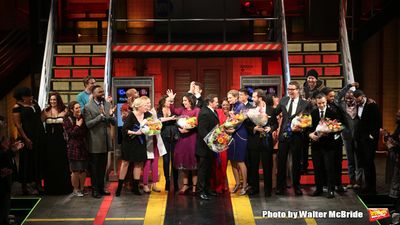 Kathleen Marshall, Kristen Anderson-Lopez,  James-Allen Ford, Sara Wordsworth, and Ru Photo