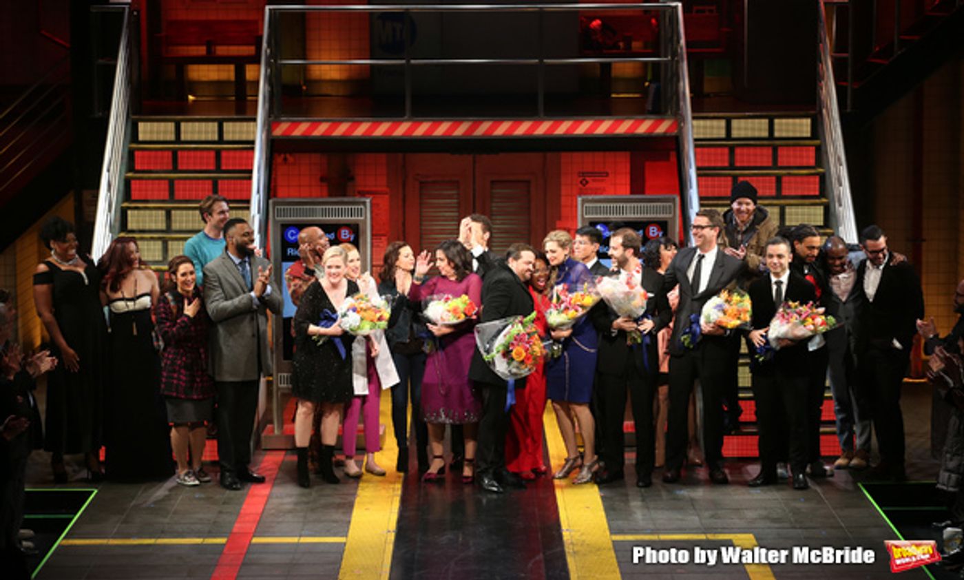 Photo Coverage: IN TRANSIT Company Takes Opening Night Bows!  Image