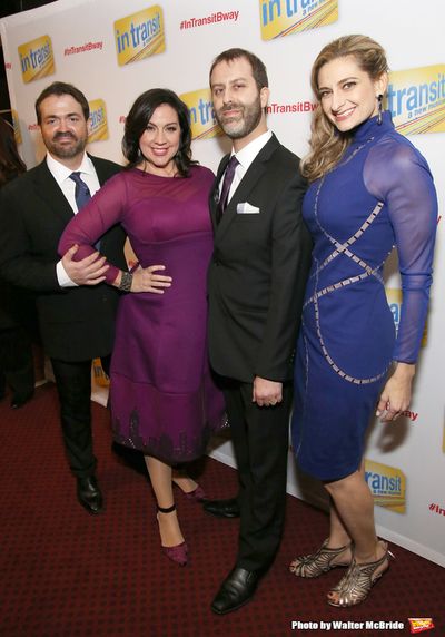 James-Allen Ford, Kristen Anderson-Lopez, Russ Kaplan and Sara Wordsworth Photo