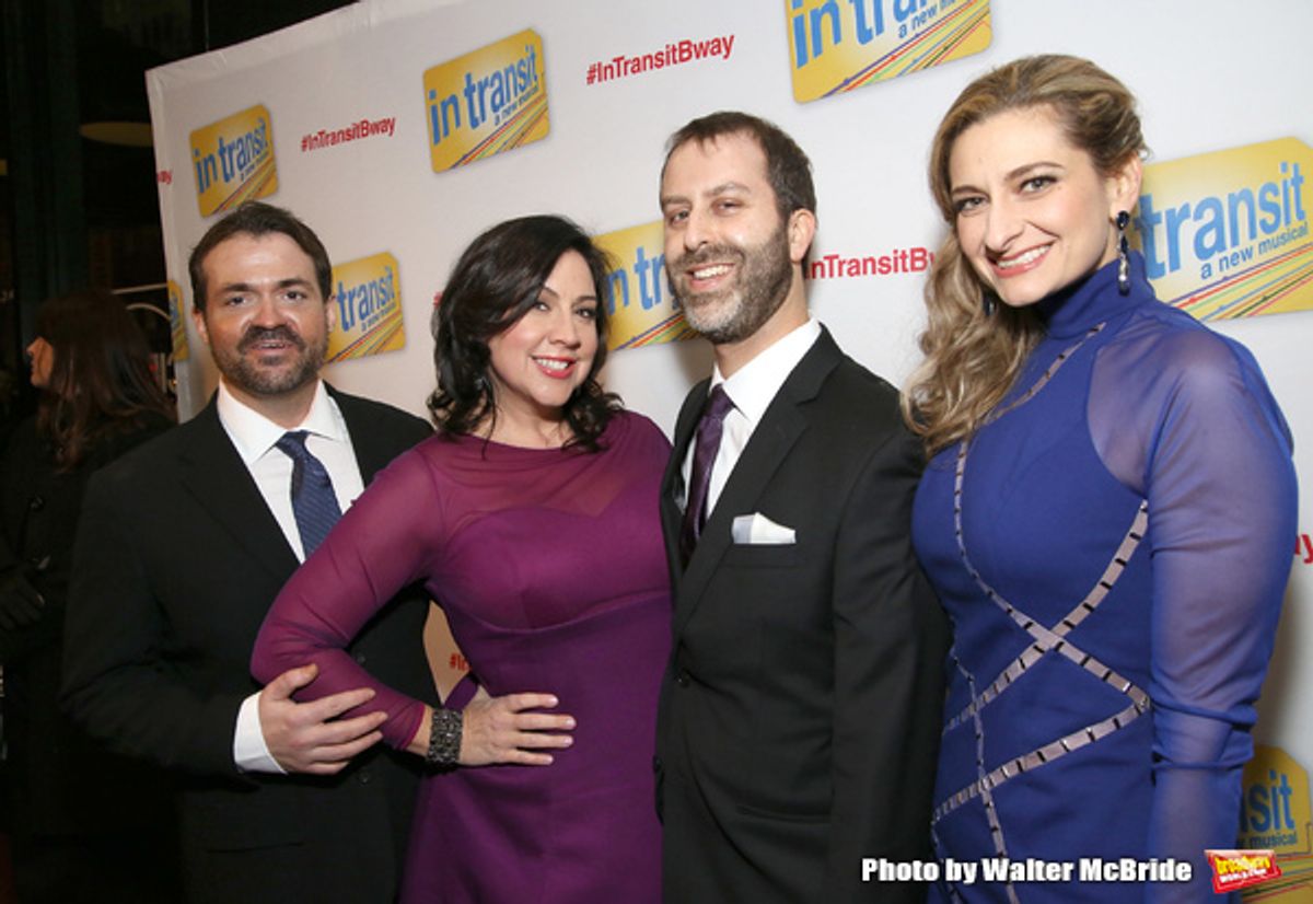 James-Allen Ford, Kristen Anderson-Lopez, Russ Kaplan and Sara Wordsworth at 