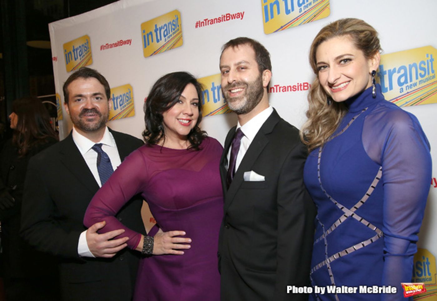 Photo Coverage: On the Red Carpet for Opening Night of IN TRANSIT!  Image