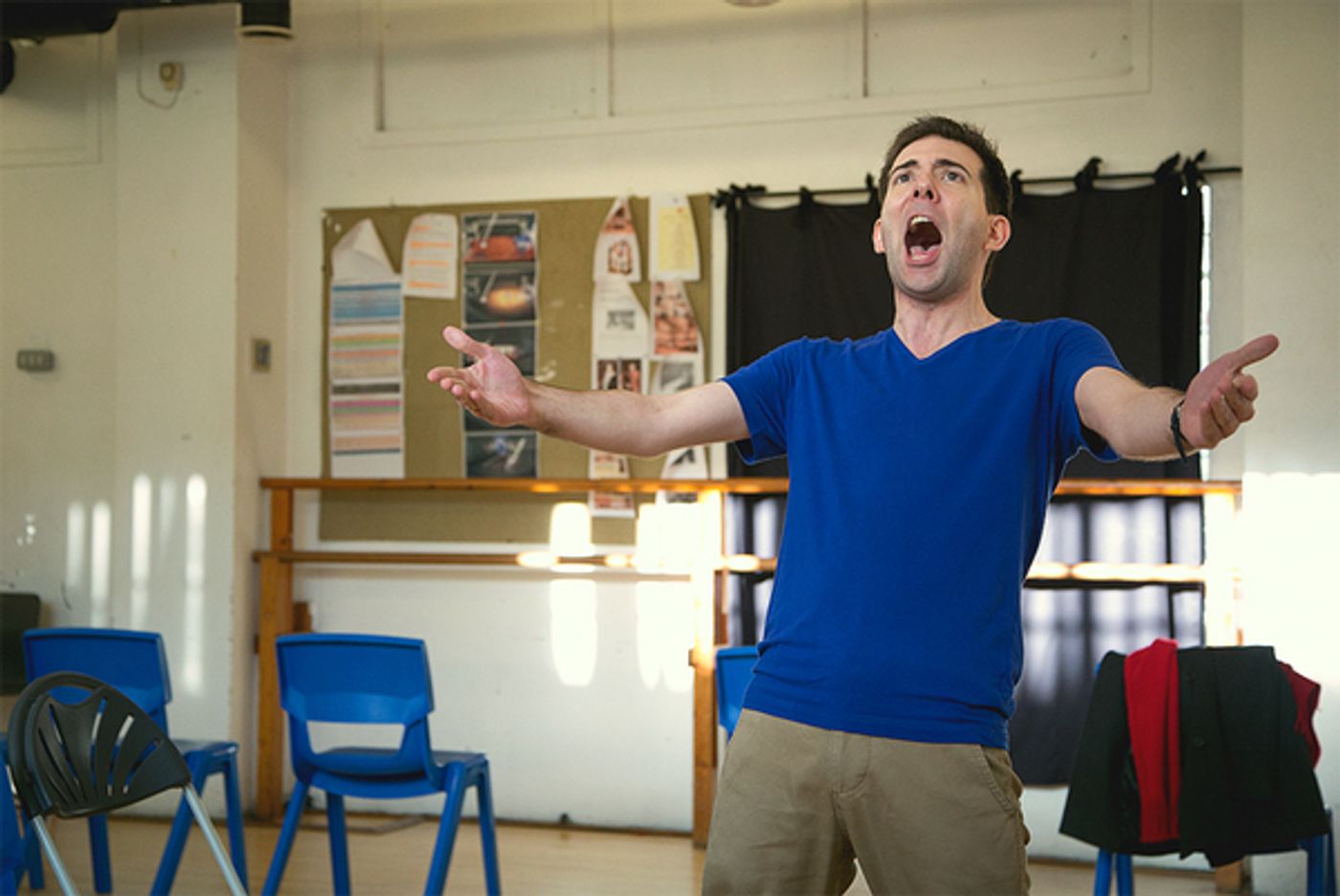 Photo Flash: First Look at Rehearsal Shots of 'Ferris & Milnes - Christmas Cracker'  Image
